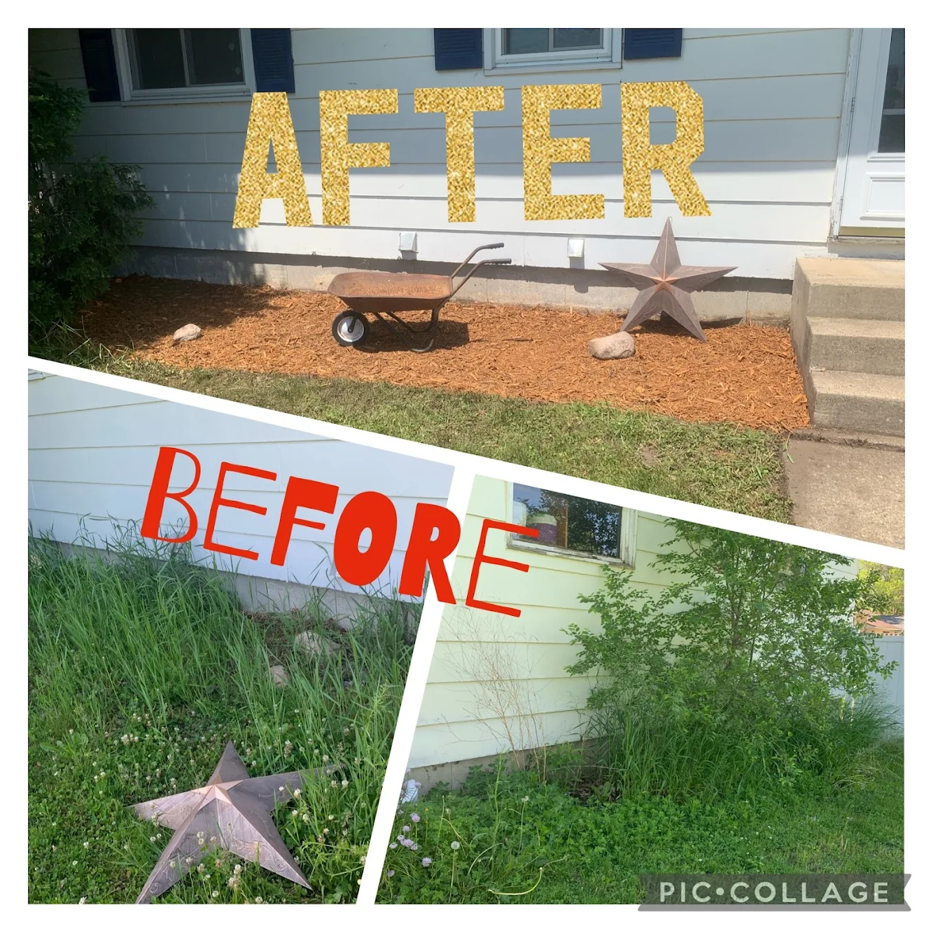 before & after google