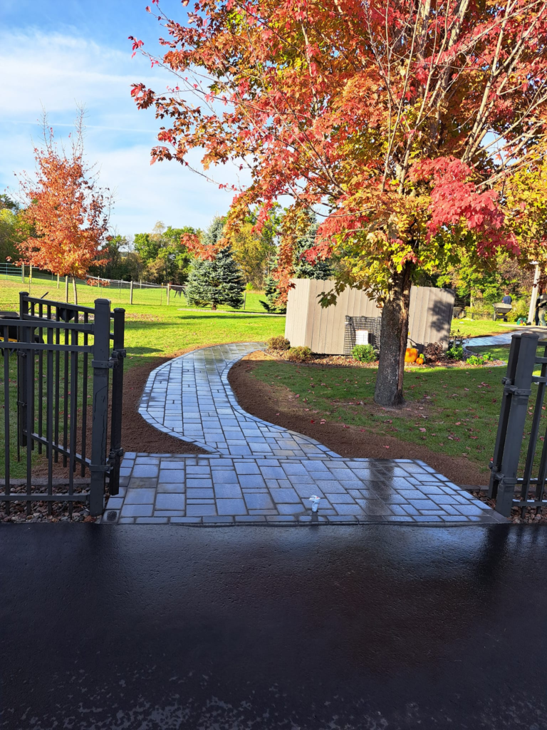 Custom outdoor living area Eau Claire WI