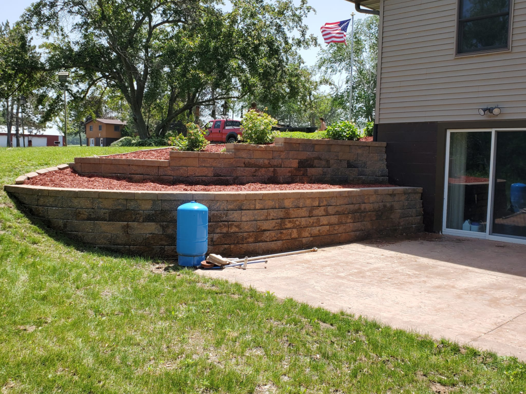 Retaining wall Eau Claire
