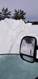 Commercial snow Plowing